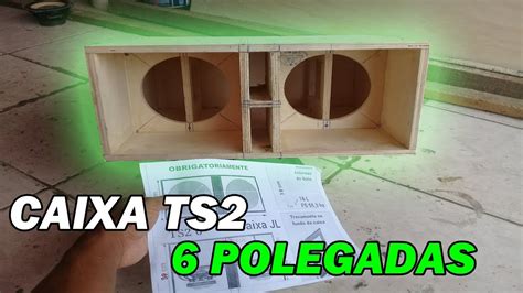 como fazer caixa de grave ts2 6 polegadas para mini paredão YouTube