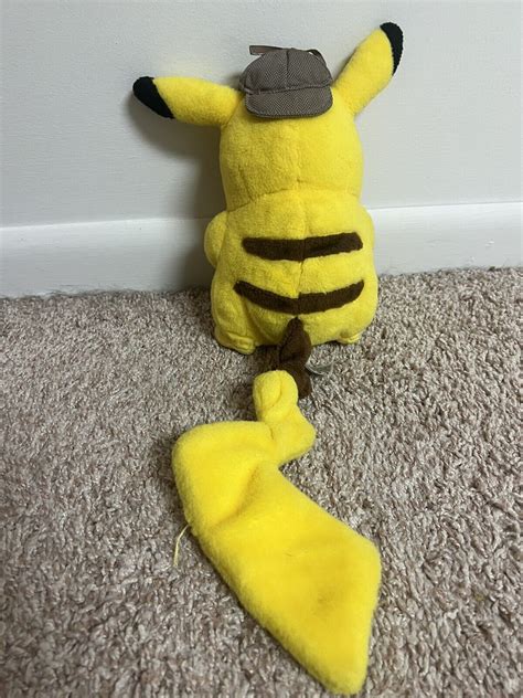 Pokémon Detective Pikachu Movie Plush Stuffed 2019 WCT 9 inch Wicked