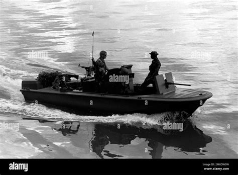 A Light Patrol Boat From Special Boat Unit 26 Sbu 26 Accompanies A