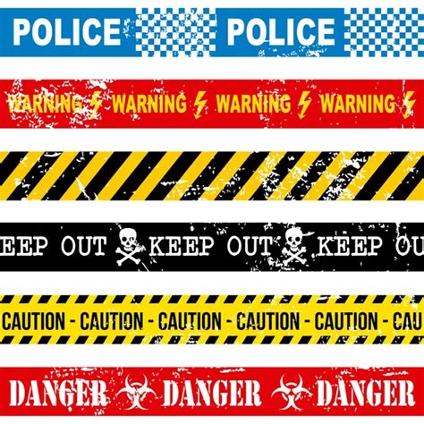 Caution tape vector Vector Images, Royalty-free Caution tape vector ...