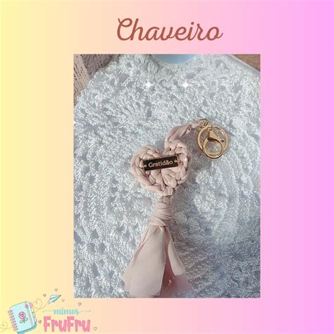 Chaveiro Fita Malha Nude Shopee Brasil