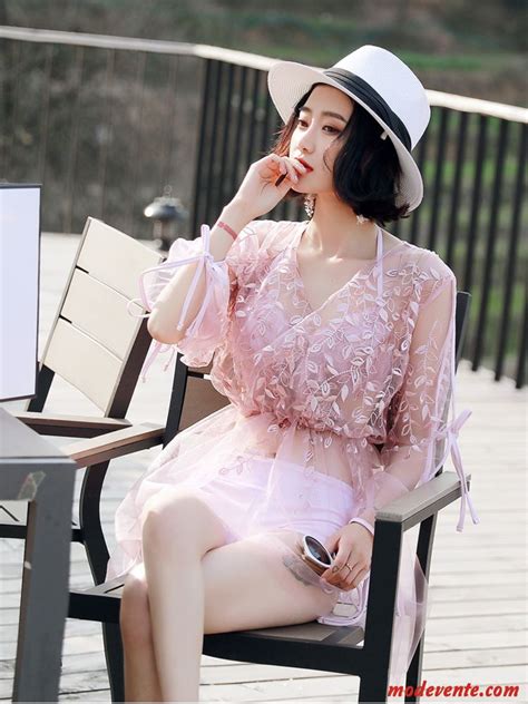 Bikini Femme Soins En Acier Maillot De Bain Conservateur Petit Rassembler Trois Ensembles Bleu