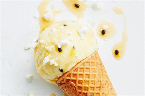 Passion Fruit Ice Cream Recipe