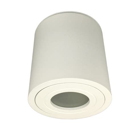 Surface Mounted Downlight Round Ip Gu Led Black R M Lighting