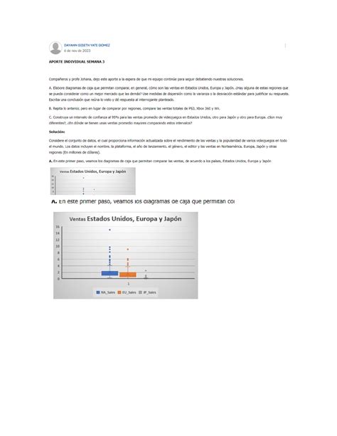 Estadistica 2 Entrega estadística 2 Estadística II Studocu