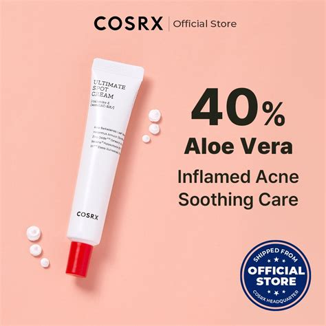 [cosrx Official] Ac Collection Ultimate Spot Cream Aloe Vera Leaf