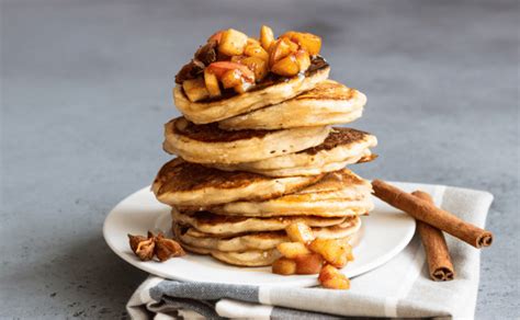 Hot Cakes De Manzana Canela Receta Casera F Cil De Hacer