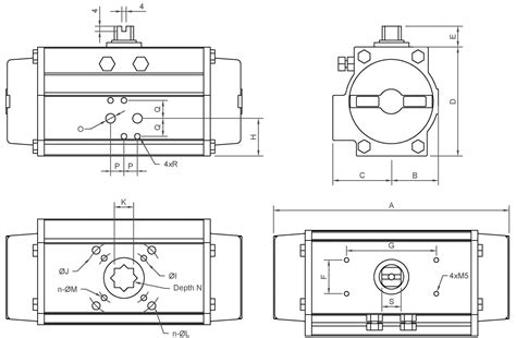 Spring Return Pneumatic Actuator | Actuators Melbourne | PCI