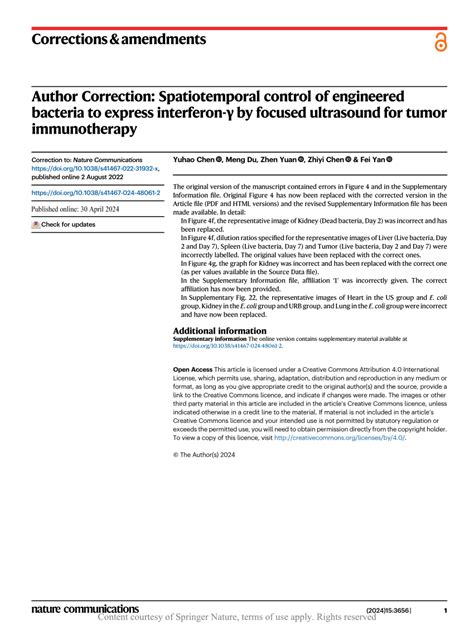 PDF Author Correction Spatiotemporal Control Of Engineered Bacteria