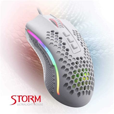 MOUSE REDRAGON M808 KS STORM PRO RGB WIFI WHITE RyR Computacion