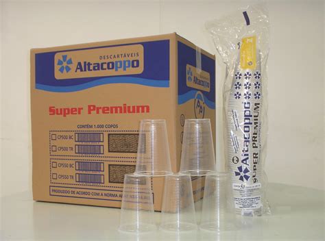 Copo Altacoppo Super Premium Transparente Braslimpo Distribuidora