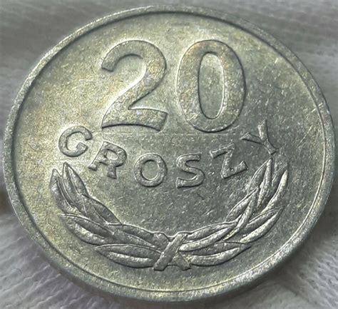 20 Gr Groszy 1981 PRL Buk Licytacja Na Allegro Lokalnie