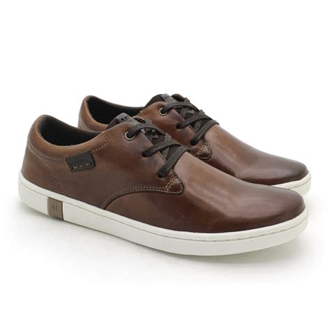 Sapatenis Em Couro Masculino - Sapatenis em Couro Masculino North - Brown/Café | Calçados Laroche