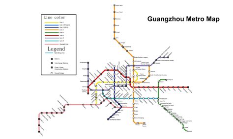 Guangzhou Metro APM Line Route Map 2025, Stations & Metro Lines - YoMetro