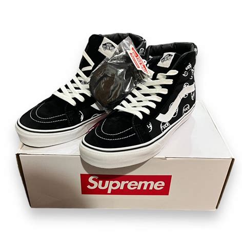 Yahoo オークション 国内正規 新品 Supreme AW Vans Fuck Em Sk H