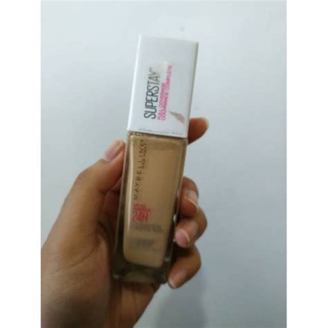 Jual Maybelline Superstay Foundation Warm Nude Preloved Shopee Indonesia