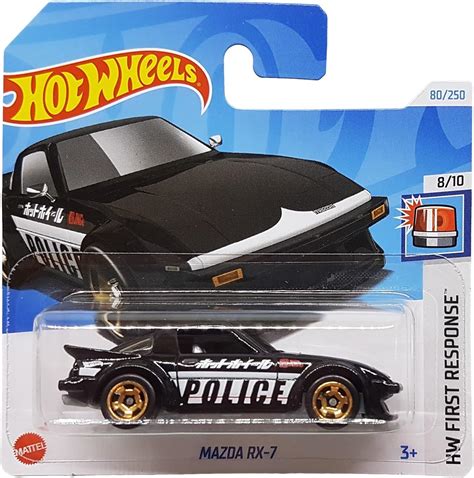 Amazon Hot Wheels Mazda RX 7 HW First Response 8 10 HTD54