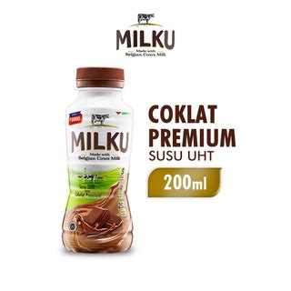 Jual Milku Coklat Premium 200ml Original Susu UHT Shopee Indonesia