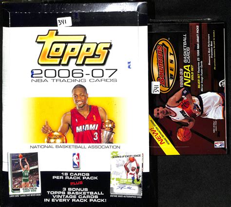 Lot Detail Lot Of 2 Sealed Basketball Card Boxes W 1998 99 Bowmans Best