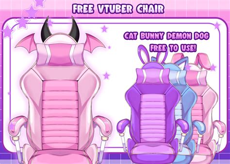 FREE Vtuber Asset Cute Chair Mado Hime S Ko Fi Shop Ko Fi Where