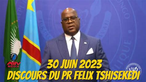 Drc Press Integralite Du Discour Du Chef De Letat Felix Tshisekedi Le