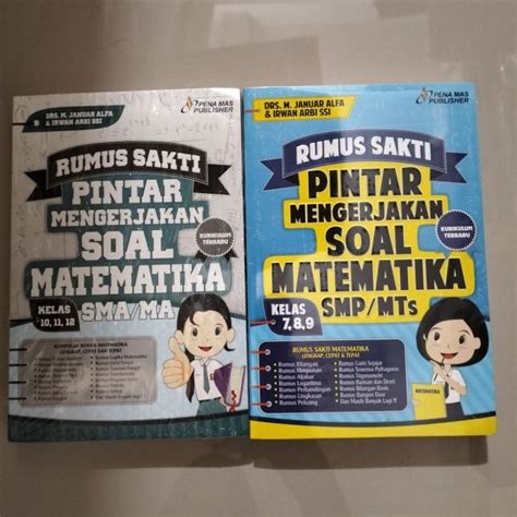 Jual Original Buku Rumus Sakti Pintar Mengerjakan Soal Matematika Smp