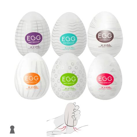 Egg Ovo Masturbador Masculino Texturas Internas Acessórios