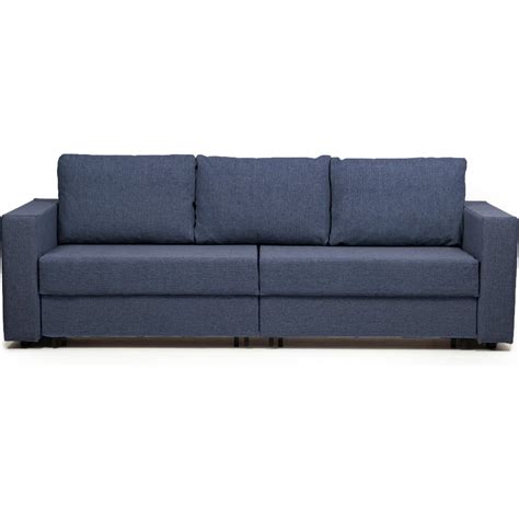 Диван кровать Аликанте раскладной двуспальный еврокнижка синий рогожка ...