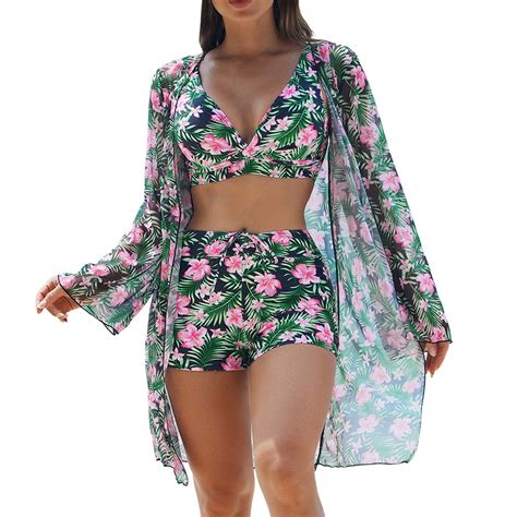 Hwmodou Bikini Sets For Women Piece New Sexy Bra And Thong Bathing Suit Swimming Beach