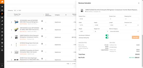 Jungle Scout Profit Calculator