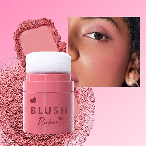 Besaacan Cream Blush For Mature Skin Sponge Head Powder Blusher And Durable Makeup Without