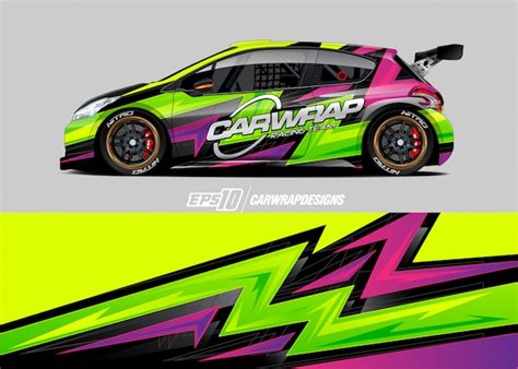 Premium Vector Car Wrap Designs