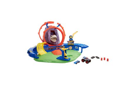 Hot Wheels Monster Trucks T Rex Volcano Arena Spee Toychamp