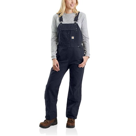 Carhartt Womens Relaxed Fit Duck Insulated Bib Overalls