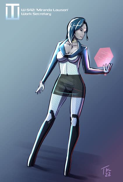 Thrall Secretary Miranda Lawson By Tdl Hentai Foundry