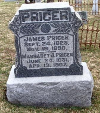 James Pricer 1823 1890 Find A Grave Memorial Grave Memorials