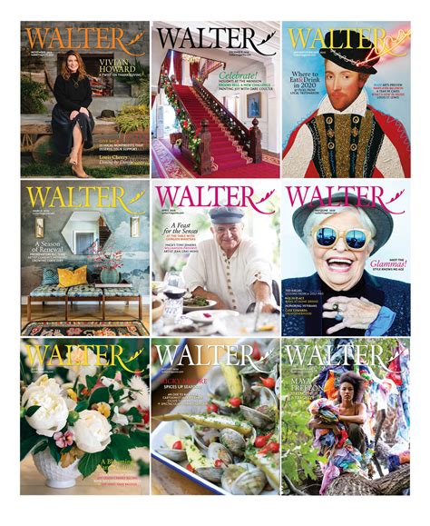 The First 10 Years of WALTER Covers - WALTER Magazine