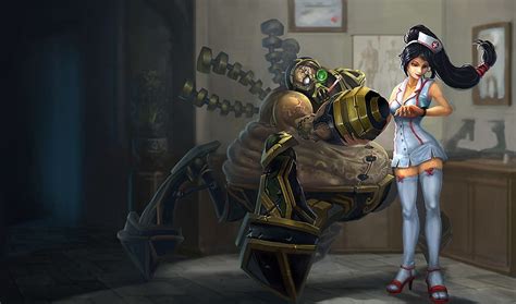 Nurse Akali And Urgot League Of Legends Art Of LoL HD Wallpaper Pxfuel