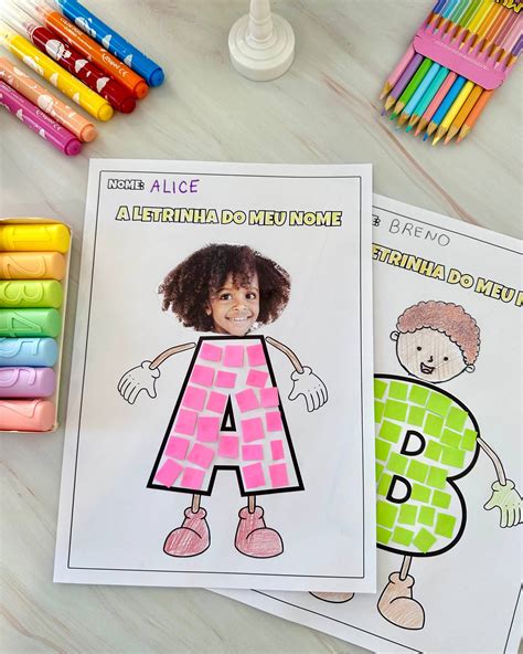 A Letrinha Do Meu Nome - A Letrinha do meu nome – Kit Kids Escolar