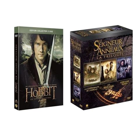 Dvd Le Hobbit Trilogie Seigneur Des Anneaux Cdiscount Dvd