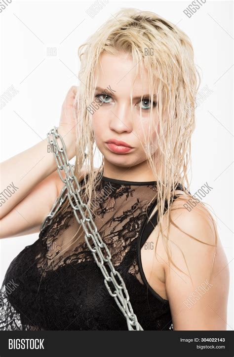 Sexy Blonde Woman Wet Image Photo Free Trial Bigstock