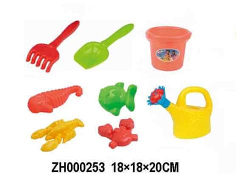 Beach Toy| Summer Toy| - 15CM BEACH BUCKET SET(9PCS)