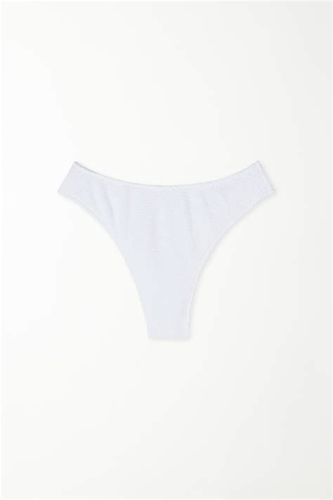 Braguita Brasileña de Bikini con Pernera Alta Redondeada Wavy Brasileñas Mujer Tezenis