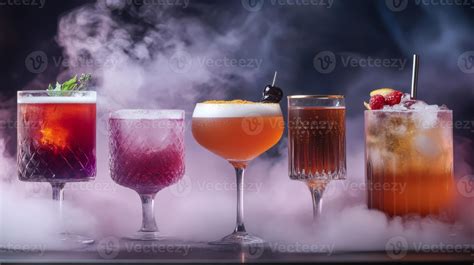 Discover the innovative world of liquid nitrogen cocktails, showcasing