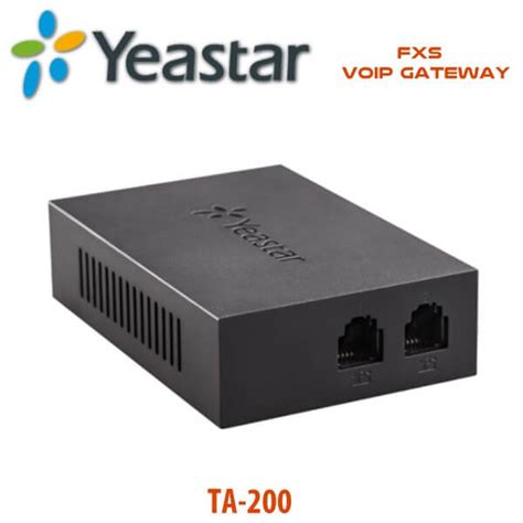 Yeastar Ta Analog Telephone Adapter Fxs Ports Ghana