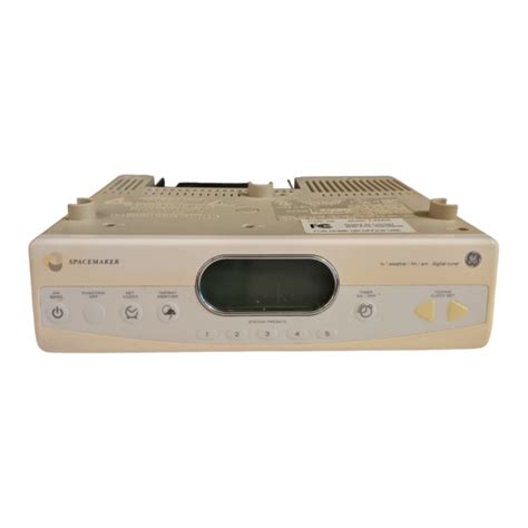 ge spacemaker   user manual   manualslib