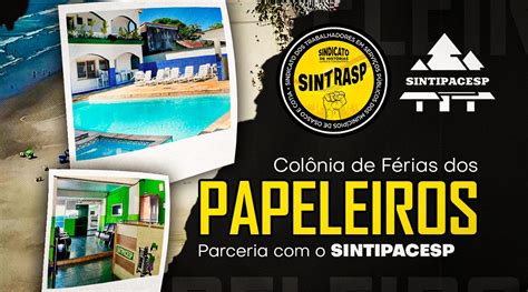Colonia De Ferias Dos Papeleiros - Colônia de Férias dos Papeleiros | Associados do Sintrasp podem ...