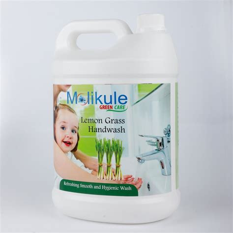 Molikule Lemon Grass Liquid Hand Wash Can Packaging Size L At Rs