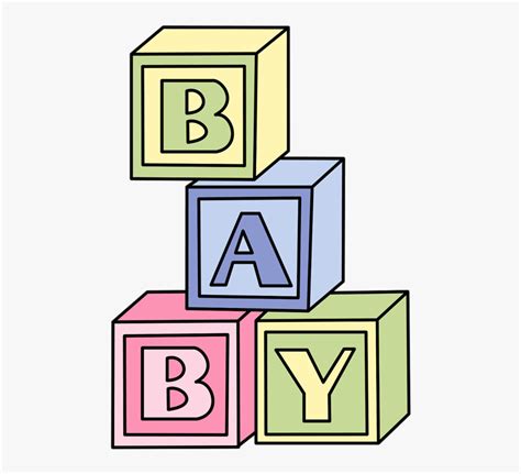 Baby Blocks Clipart Black And White Crumbmoms