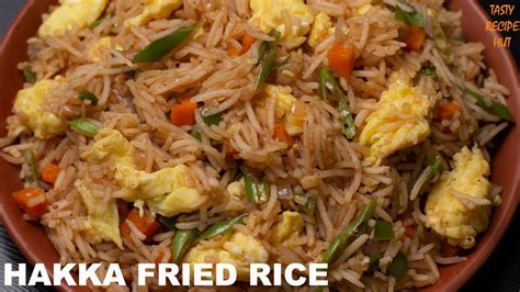 Hakka Fried Rice Street Style Egg Fried Rice Recipe Youtube